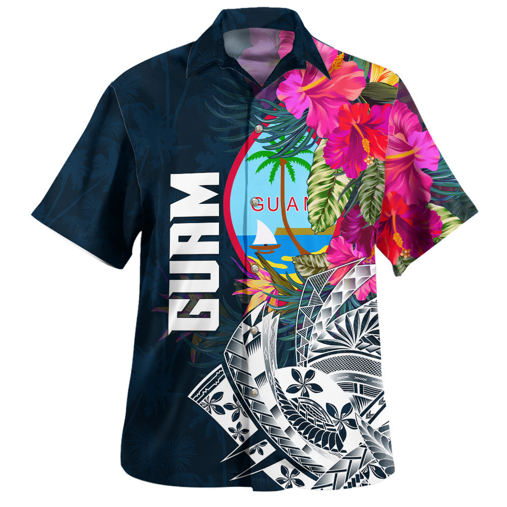 Guam Hawaiian Shirt Custom Personalised Polynesian Summer Vibes