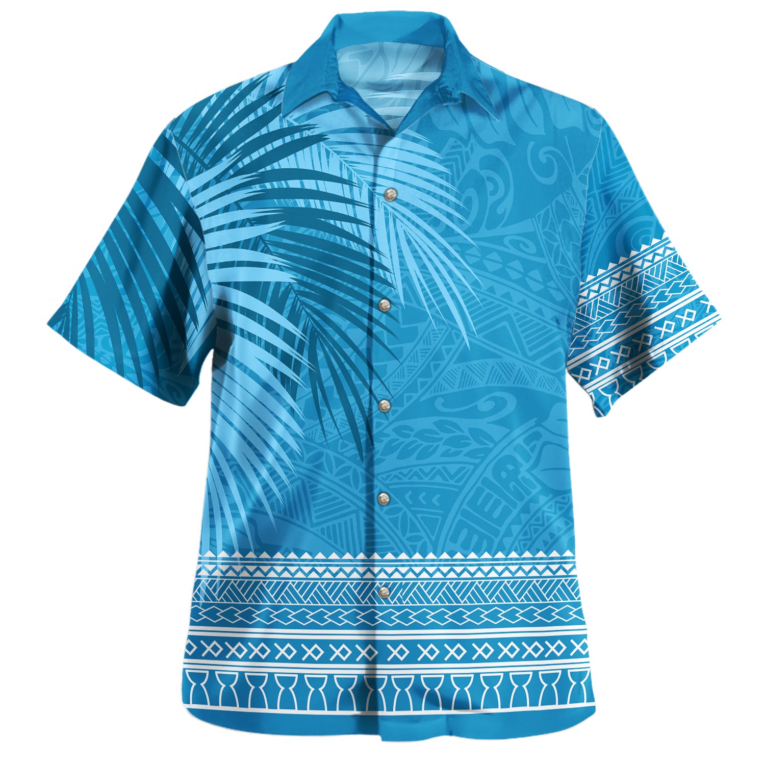 Guam Hawaiian Shirt Golden Coconut