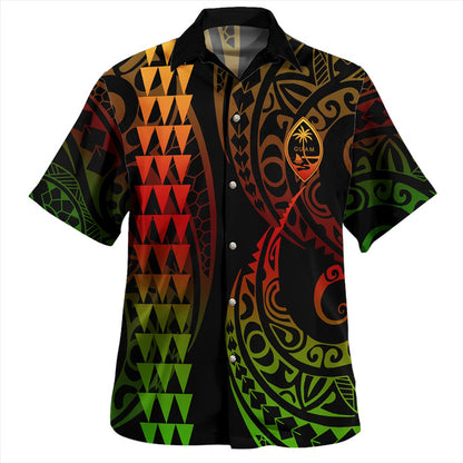 Guam Combo Short Sleeve Dress And Shirt Kakau Style Reggae