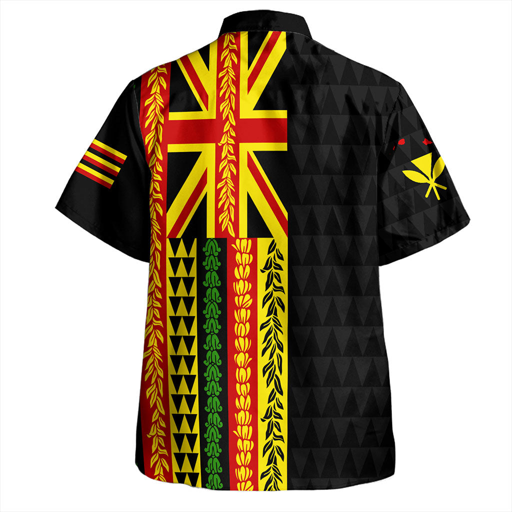 Hawaii Hawaiian Shirt Kanaka Maoli With Flower Lie Beautiful