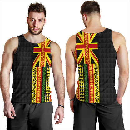 Hawaii Tank Top Kanaka Maoli With Flower Lie Beautiful