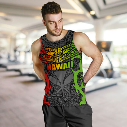Hawaii Tank Top Kanaka Tribal Tattoo Concept