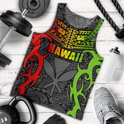Hawaii Tank Top Kanaka Tribal Tattoo Concept
