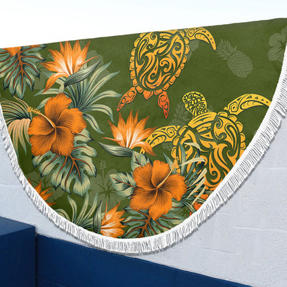 Polynesian Beach Blanket Polynesian Tropical Summer