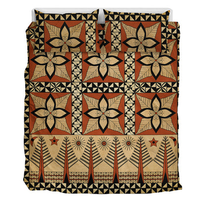 Tonga Bedding Set Tapa Motif