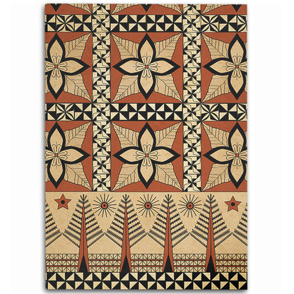 Tonga Area Rug Tapa Motif