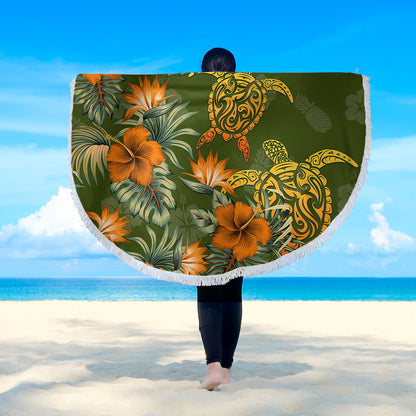 Polynesian Beach Blanket Polynesian Tropical Summer