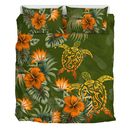 Polynesian Bedding Set Polynesian Tropical Summer