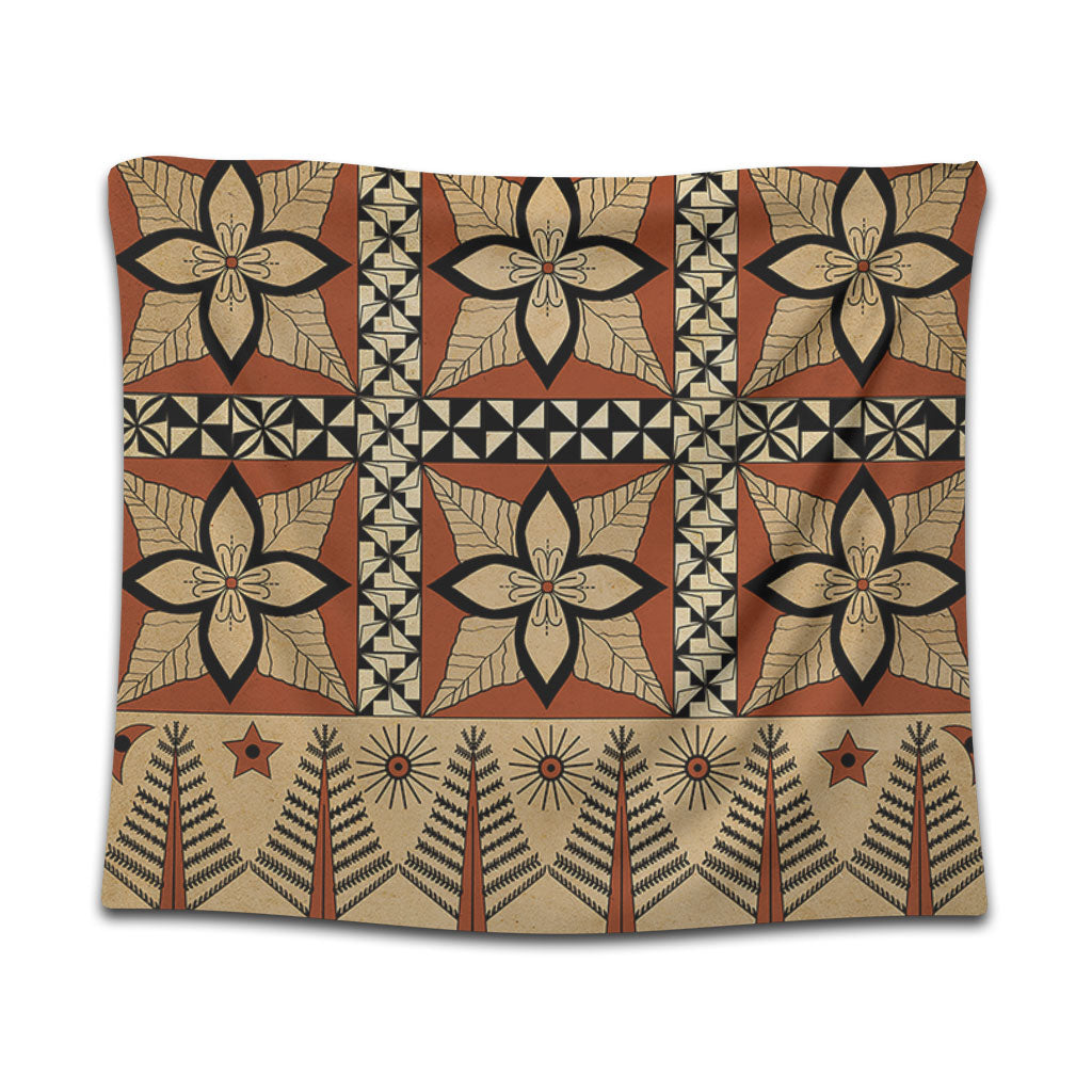 Tonga Tapestry Tapa Motif