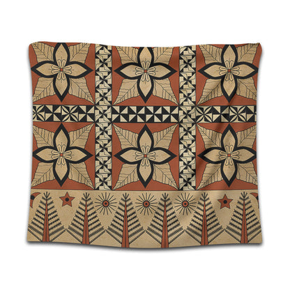 Tonga Tapestry Tapa Motif