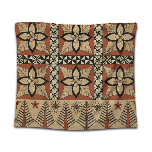 Tonga Tapestry Tapa Motif