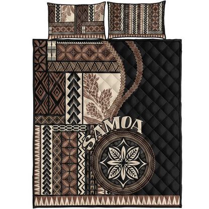 Samoa Quilt Bed Set Samoan Siapo Motif Classic Style