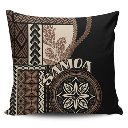 Samoa Pillow Cover Samoan Siapo Motif Classic Style