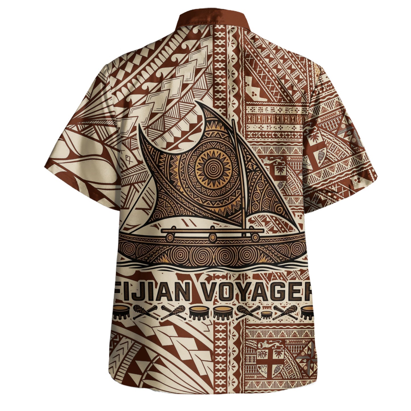 Fiji Hawaiian Shirt Fijian Pride Masi