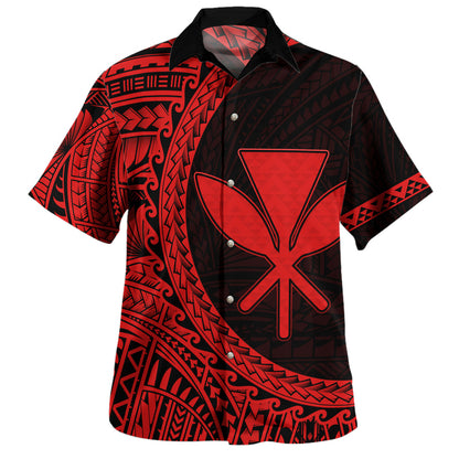 Hawaii Hawaiian Shirt Kanaka Pacific Tattoo Circle Style
