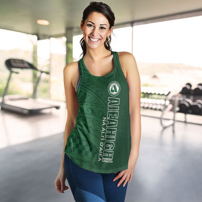 Hawaii Aiea High School Women Tank - Na Ali'i O'aiea Hawaii Patterns