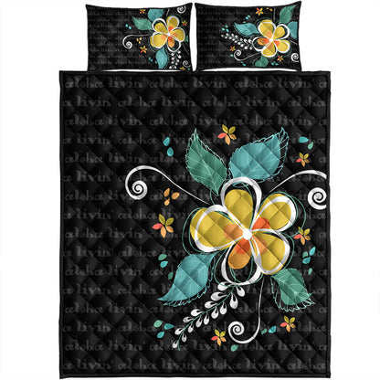 Hawaii Quilt Bed Set Aloha Hibiscus Art