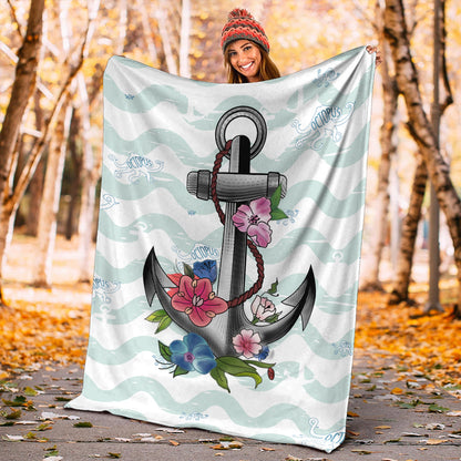 Hawaii Premium Blanket Anchor Hibiscus