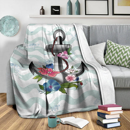 Hawaii Premium Blanket Anchor Hibiscus