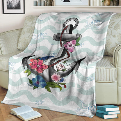 Hawaii Premium Blanket Anchor Hibiscus