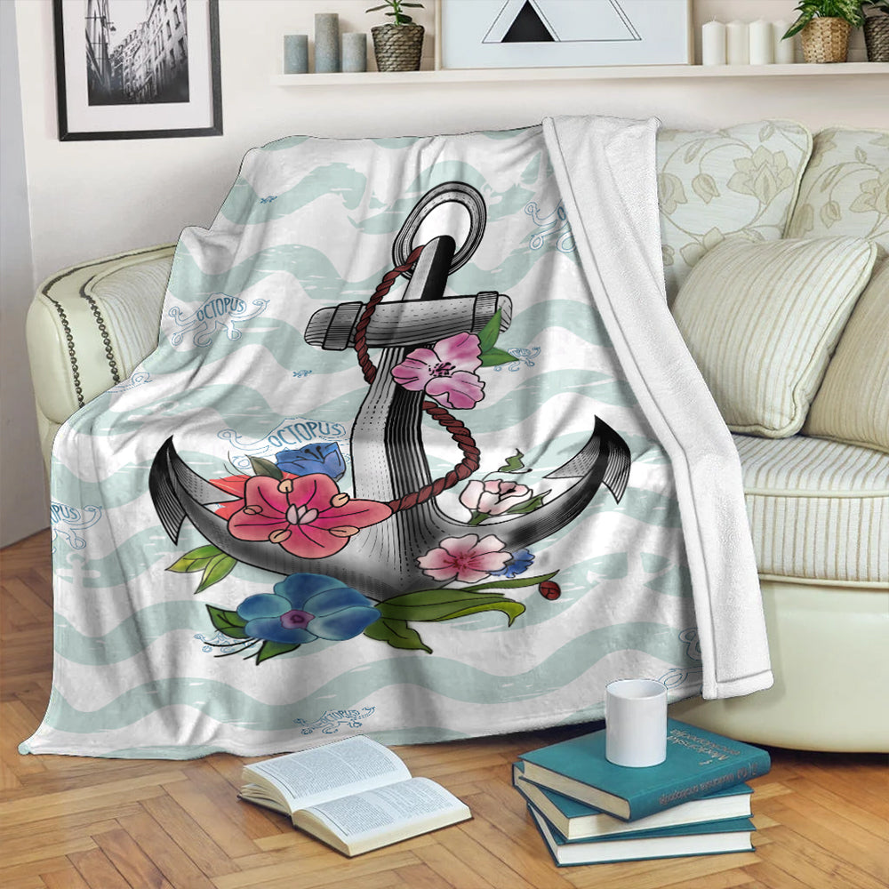 Hawaii Premium Blanket Anchor Hibiscus