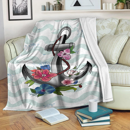 Hawaii Premium Blanket Anchor Hibiscus