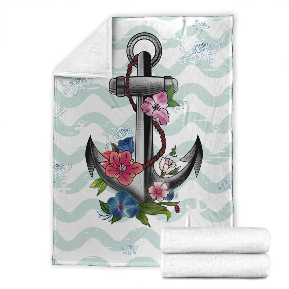 Hawaii Premium Blanket Anchor Hibiscus