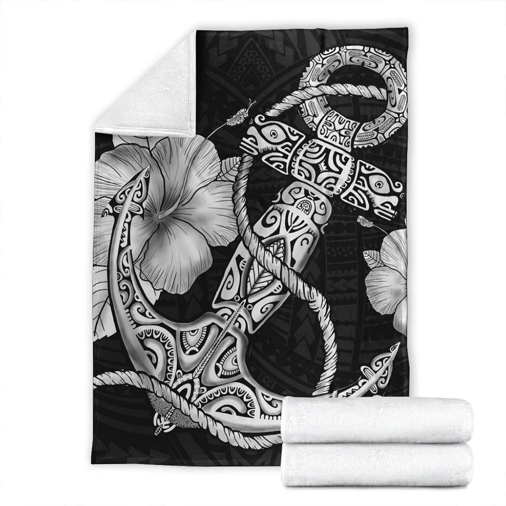 Hawaii Premium Blanket Anchor Poly Tribal