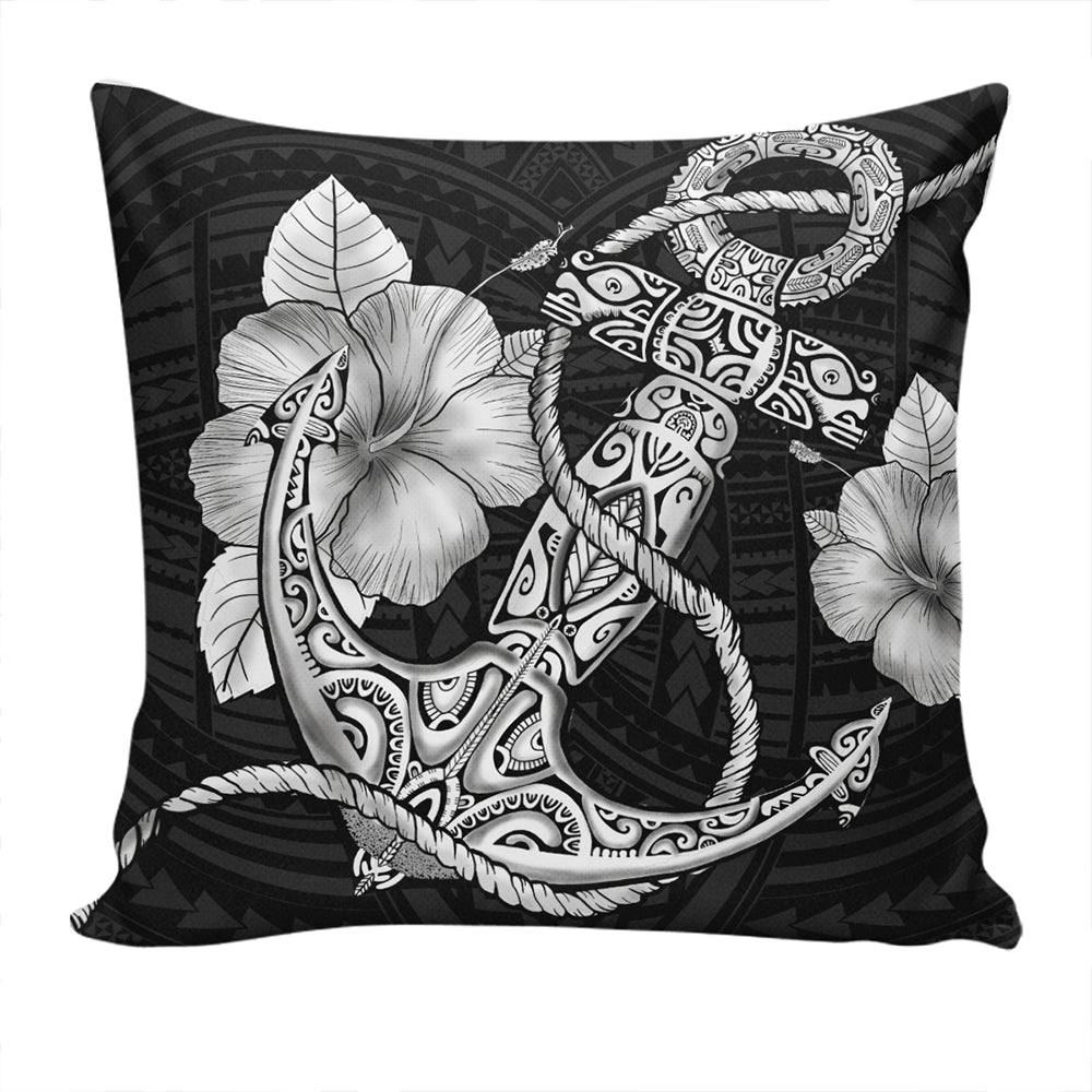 Hawaii Pillow Cover Anchor Poly Tribal