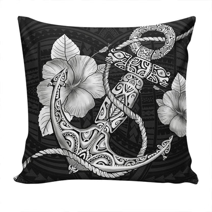 Hawaii Pillow Cover Anchor Poly Tribal
