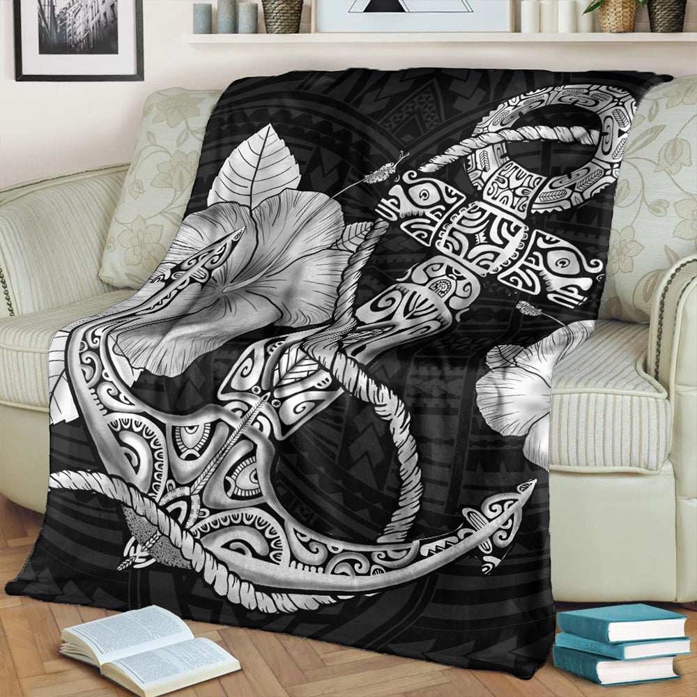 Hawaii Premium Blanket Anchor Poly Tribal