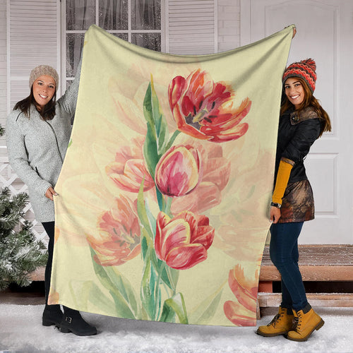 Hawaii Premium Blanket Flower Art