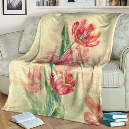 Hawaii Premium Blanket Flower Art