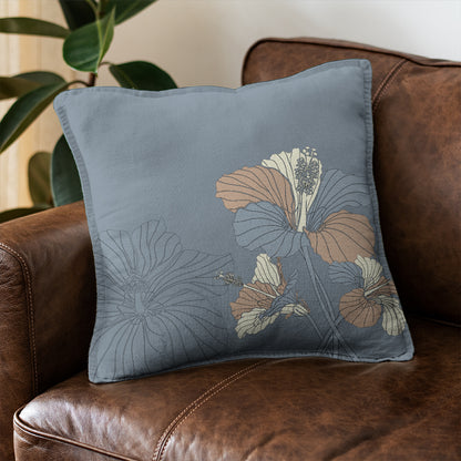 Hawaii Pillow Cover Hibiscus Art Tote New