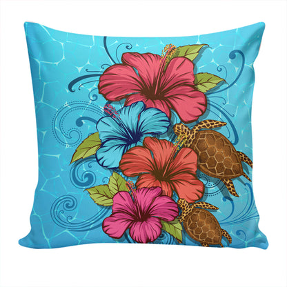 Hawaii Pillow Cover Hibiscus Flower Soulful