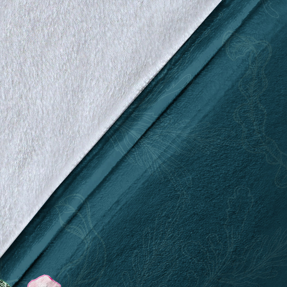 Hawaii Premium Blanket Hibiscus Turtle Dance