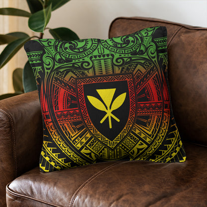 Hawaii Pillow Cover Kanaka Maoli Center Polynesian