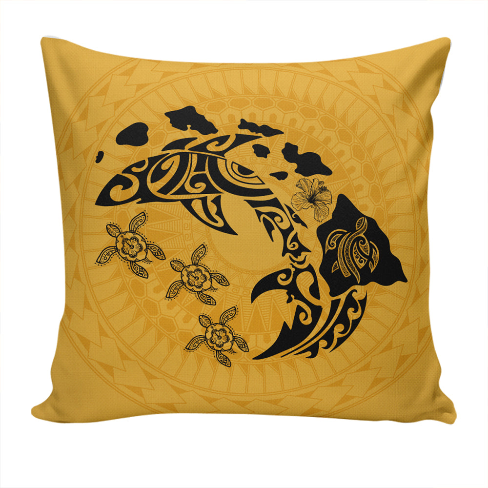 Hawaii Pillow Cover Love Animal Polynesian