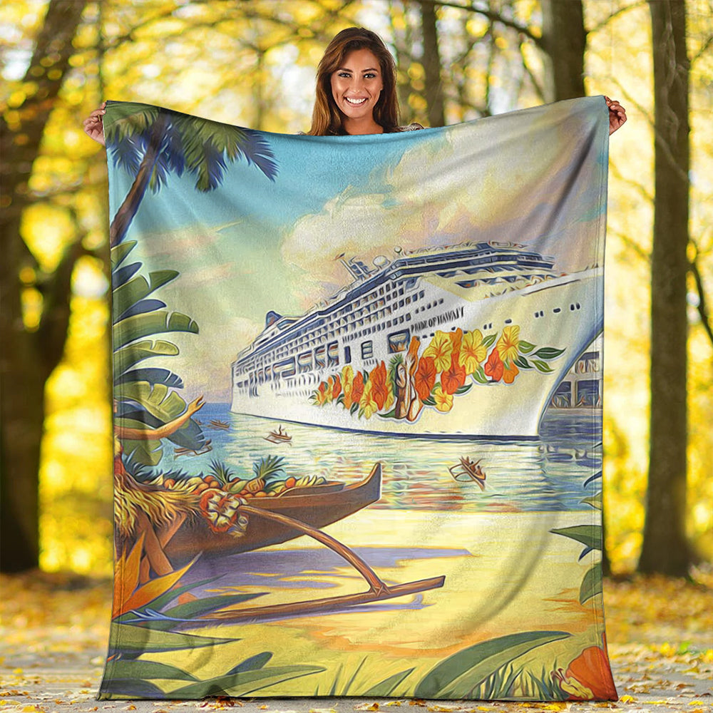 Hawaii Premium Blanket Mordern City