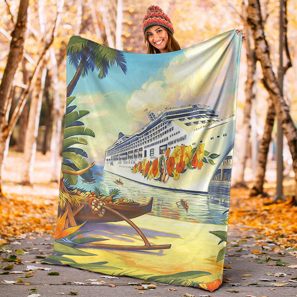 Hawaii Premium Blanket Mordern City