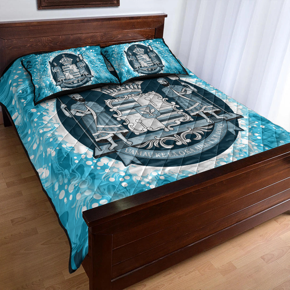 Hawaii Quilt Bed Set Native Hawaii Coat Of Arms Quilt Bed Set Discrete