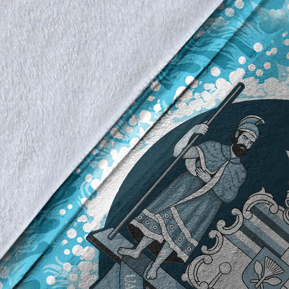 Hawaii Premium Blanket Native Hawaii Coat Of Arms Premium Blanket Discrete