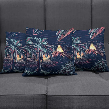 Hawaii Pillow Cover Night On The Land
