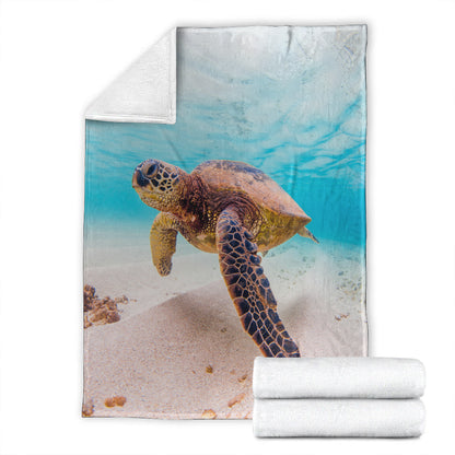 Hawaii Premium Blanket Ocean Picture