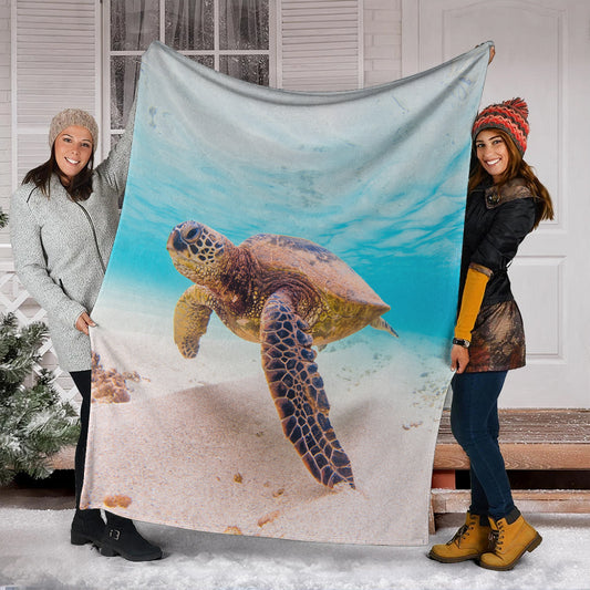 Hawaii Premium Blanket Ocean Picture