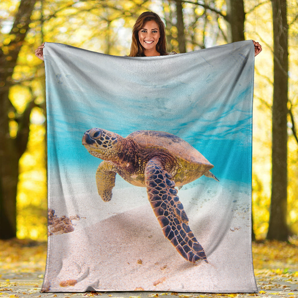 Hawaii Premium Blanket Ocean Picture