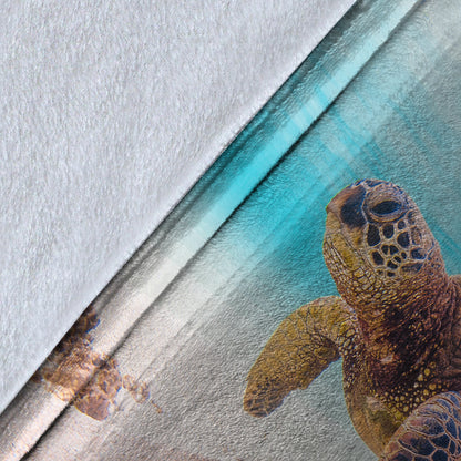 Hawaii Premium Blanket Ocean Picture