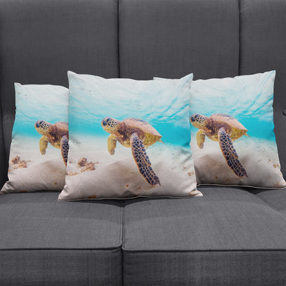 Hawaii Pillow Cover Ocean Picture