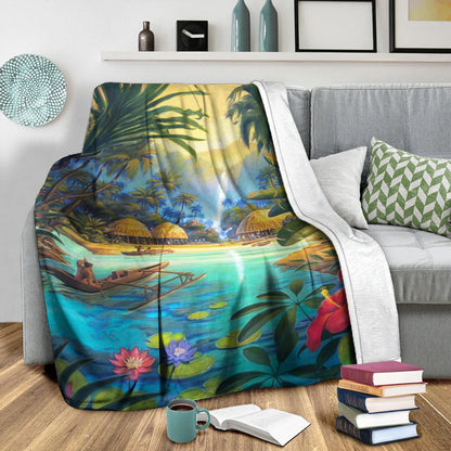 Hawaii Premium Blanket Picture