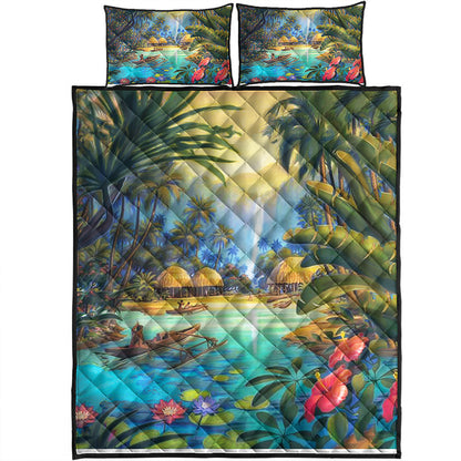 Hawaii Quilt Bed Set Picture